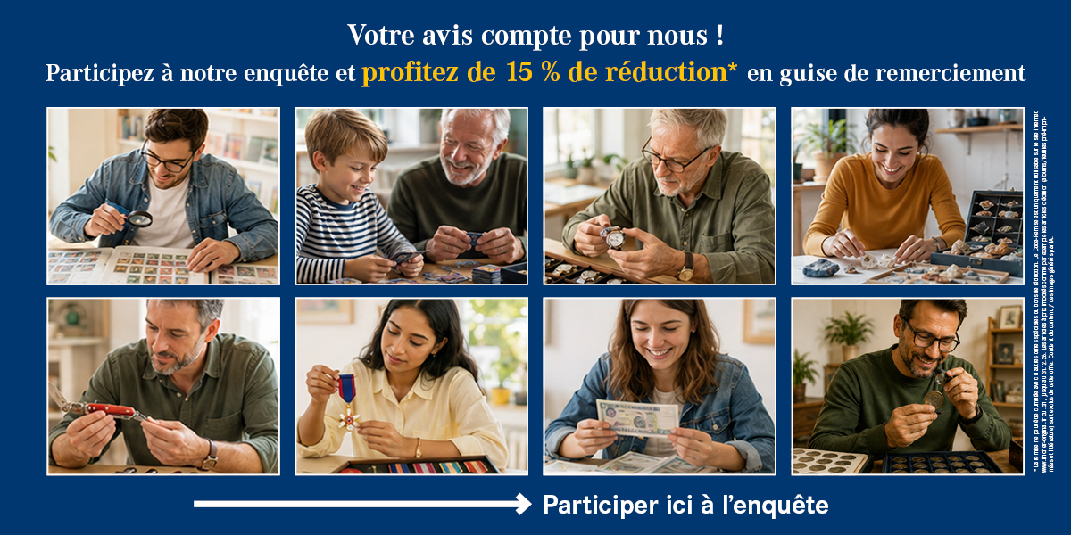LINDNER Enquête auprès des collectionneurs 2026 LINDNER Enquête auprès des collectionneurs 2026