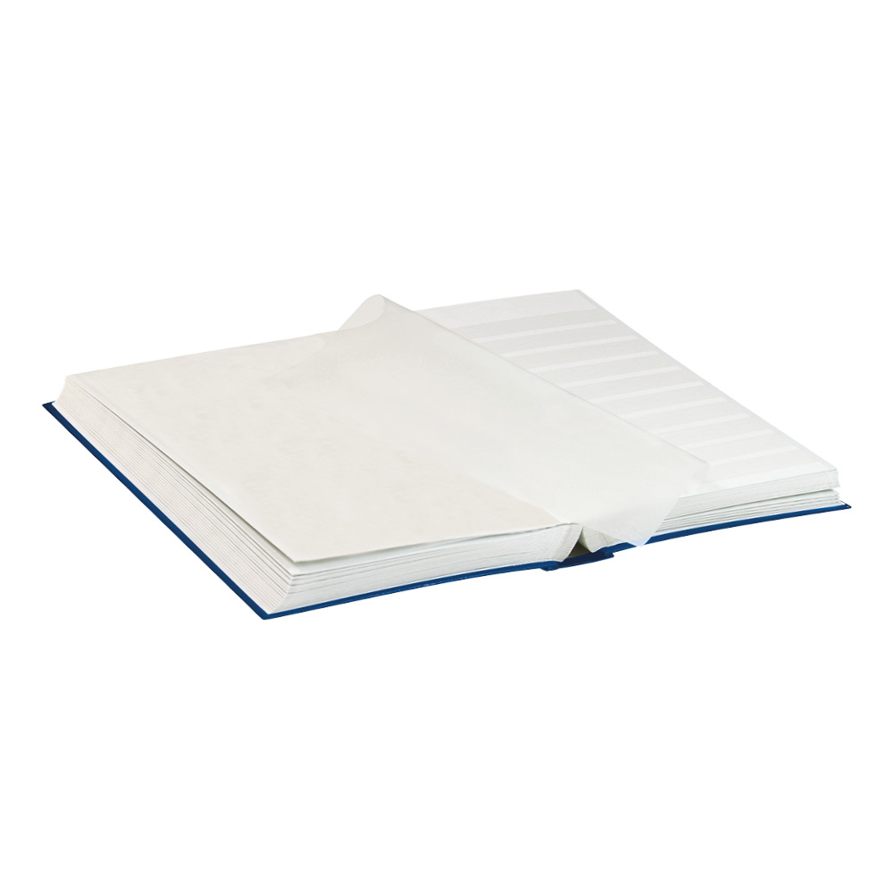 Cahier De Classeur Hobby A4 - 16 Pages Blanches, Couverture Motifs Timbres, 9 Bandes De Verre Par Page