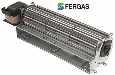 Lüfter Querstromlüfter 180 mm Motor links von Intelectra Elektroherd, Kochfeld