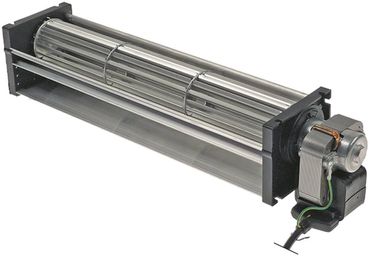 Querstromlüfter Trial TAS36B-023, 33W 230V 50/60Hz, Motor rechts, Walze Querstromlüfter Trial TAS36B-023, 33W 230V 50/60Hz, Motor rechts, Walze