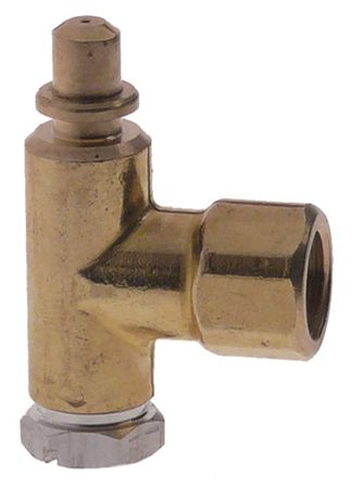 Ambach Gashahn PEL23S/O für Kochkessel KKG100 Achse ø 10x8x25/17mm | 80