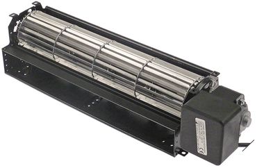 Querstromlüfter COPREL FFD Walze ø 60mm Walze L 2x180mm Blechpaketstärke 43mm Motor mittig - 601.645