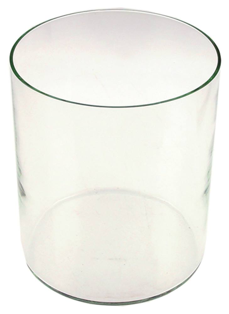 Glaszylinder für Amatis mit Boden ø 207mm Höhe 240mm