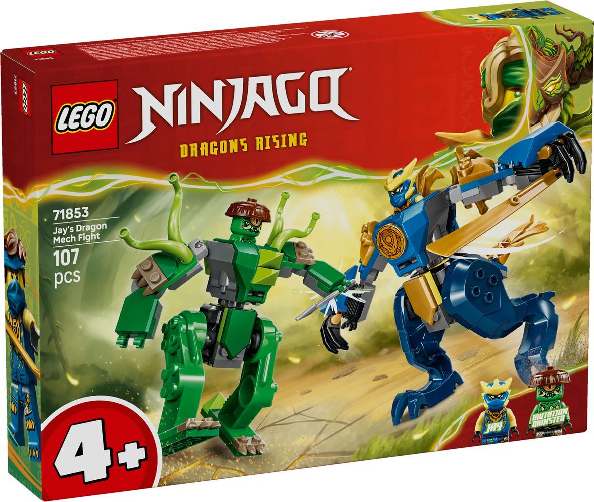 Lego® Ninjago 71853 - Duell Mit Jays Drachen-Mech (107 Teile)