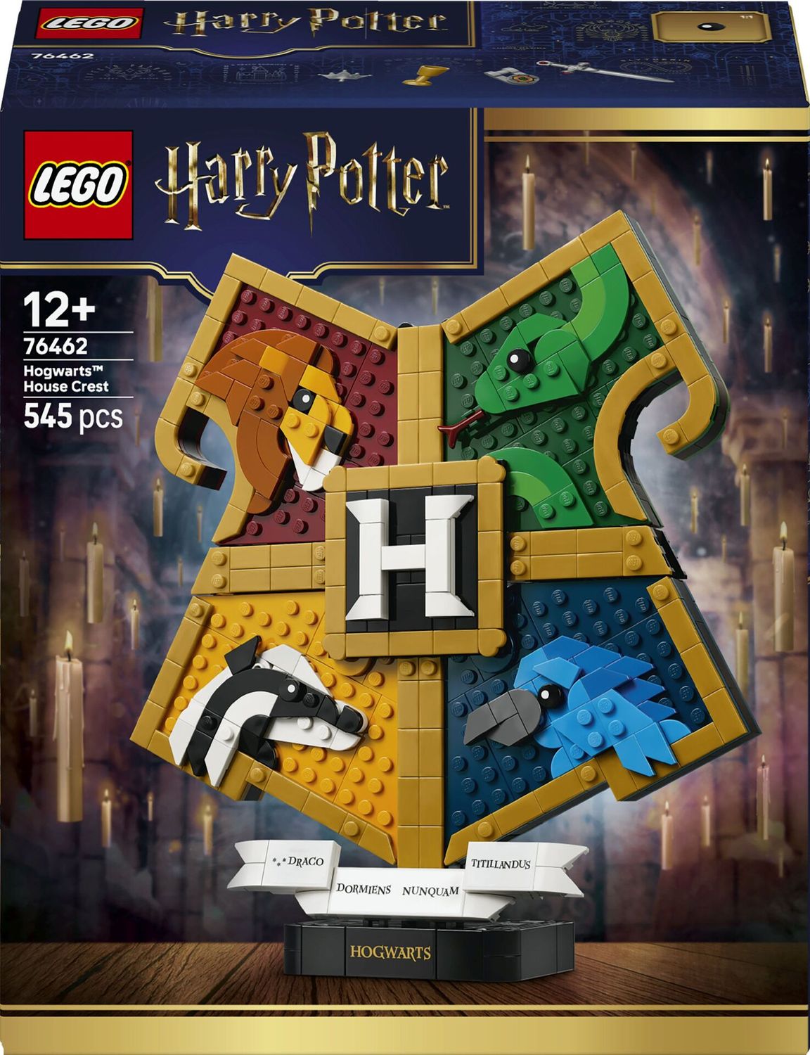 Lego® 76462 Harry Potter™ - Hogwarts™ Hauswappen (545 Teile)