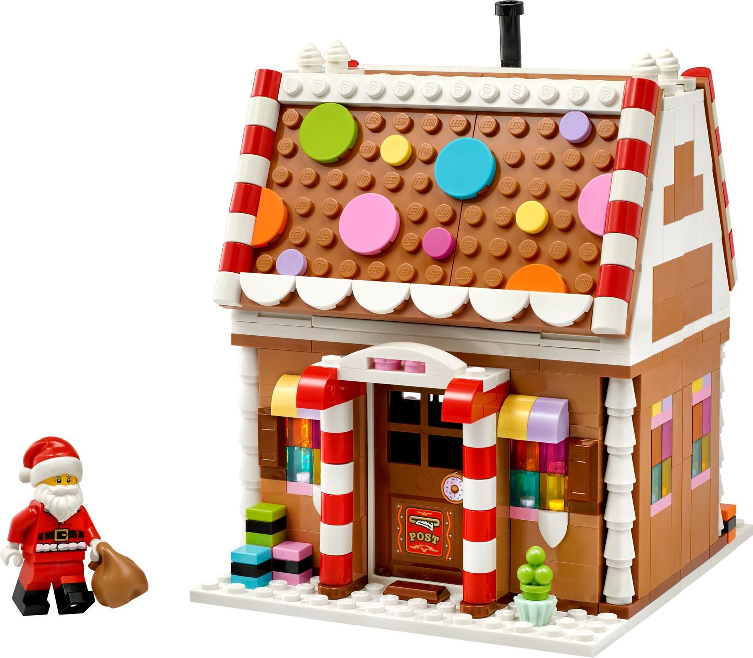 Lego® 40809 Seasons And Occasions - Weihnachtliches Lebkuchenhaus (498 Teile)