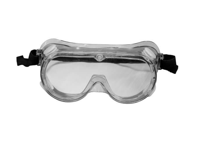 Full vision protection goggles - Transparent