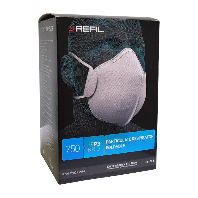 FFP3 Respirator without valve - Box of 10