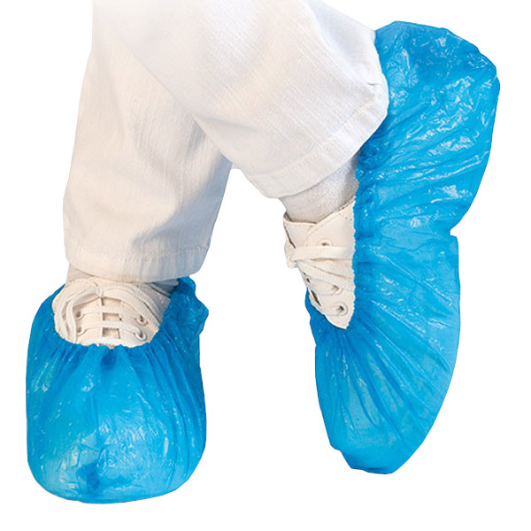 Overshoe made of CPE waterproof and durable - 100 pieces