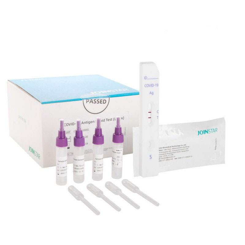 JOINSTAR® COVID-19 Antigen Rapid Test Saliva, Spit Test - 25 pcs. JOINSTAR® COVID-19 Antigen Rapid Test Saliva, Spit Test - 25 pcs.