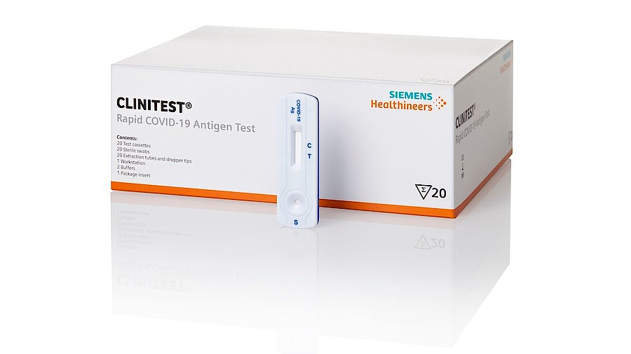 Siemens CLINITEST® Rapid COVID-19 Antigen Test - 20 pcs.