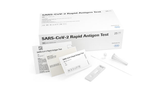 Roche SARS-CoV-2 Rapid Antigen Test - 25 Units