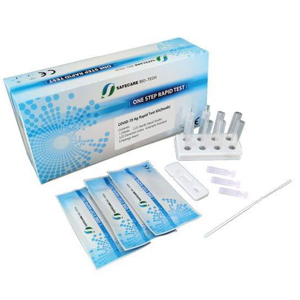 Safecare Covid-19 Antigen Rapid Tests - 25 Pieces