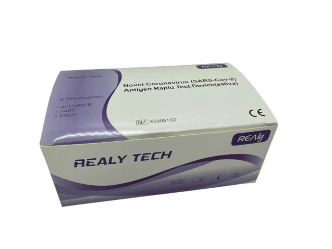 Realy Tech Spit Test Antigen SARS-COV-2 - (20 pcs) Realy Tech Spit Test Antigen SARS-COV-2 - (20 pcs)