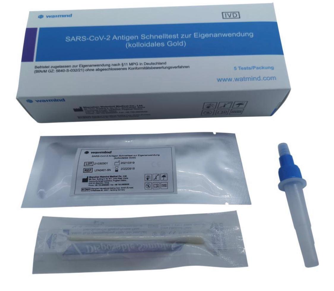 Watmind Covid-19 Antigen Lolly Self Test - 5 Pieces Watmind Covid-19 Antigen Lolly Self Test - 5 Pieces