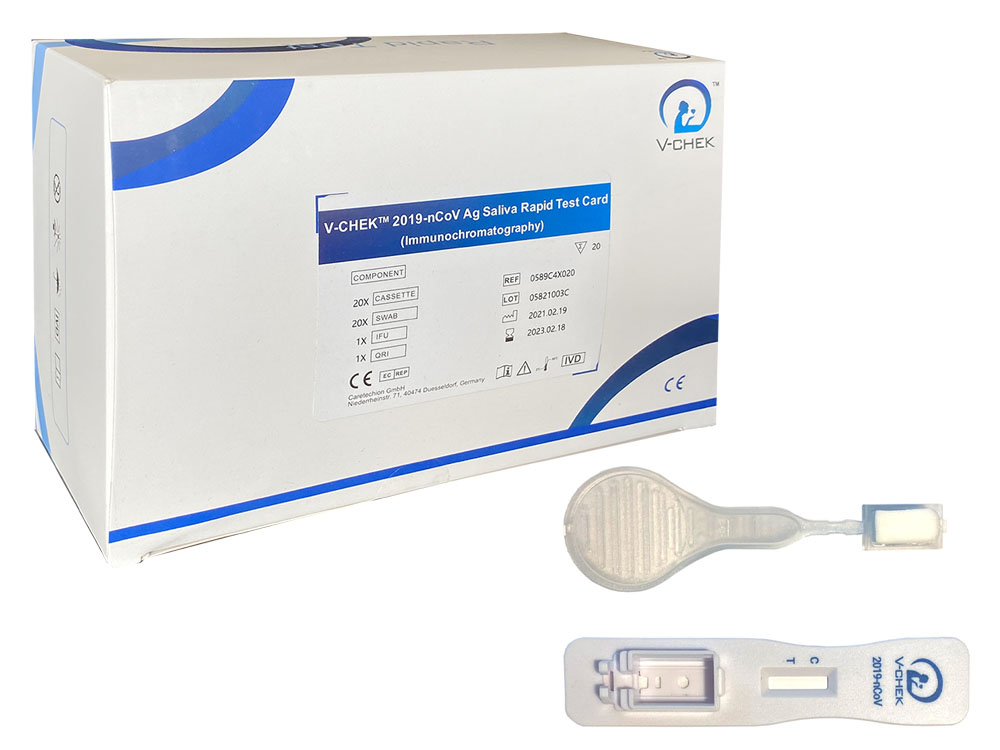 V-Check Antigen Corona Lollipop Rapid Test - 20 pcs. V-Check Antigen Corona Lollipop Rapid Test - 20 pcs.