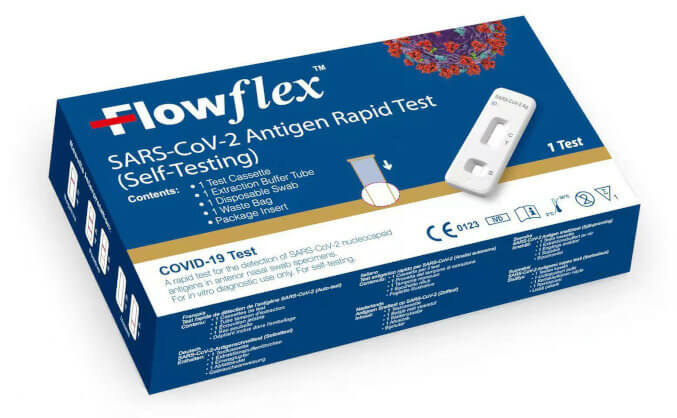 Acon FlowFlex Selftest