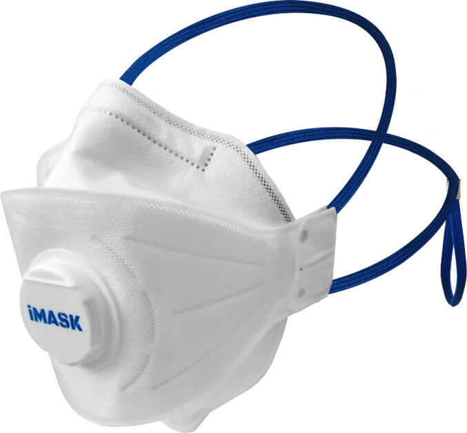 iMask FFP2 NR D Respirator with exhalation valve