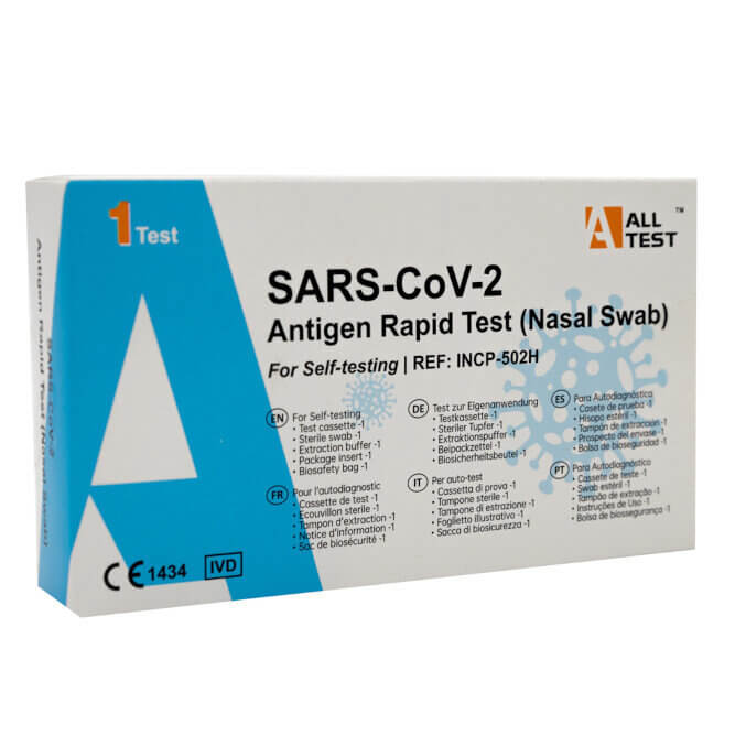 ALLTEST Corona Antigen Nasal Swab Rapid Test