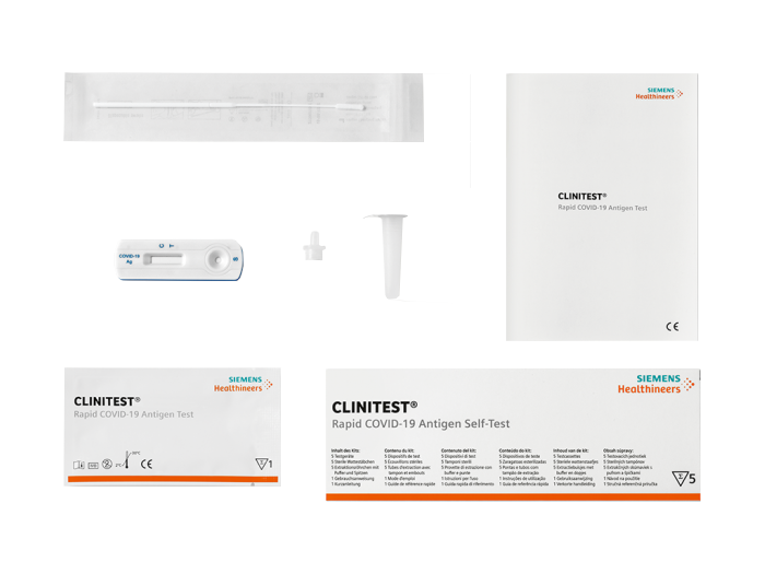 Siemens Clinitest Antigen Covid-19 Self Test Siemens Clinitest Antigen Covid-19 Self Test