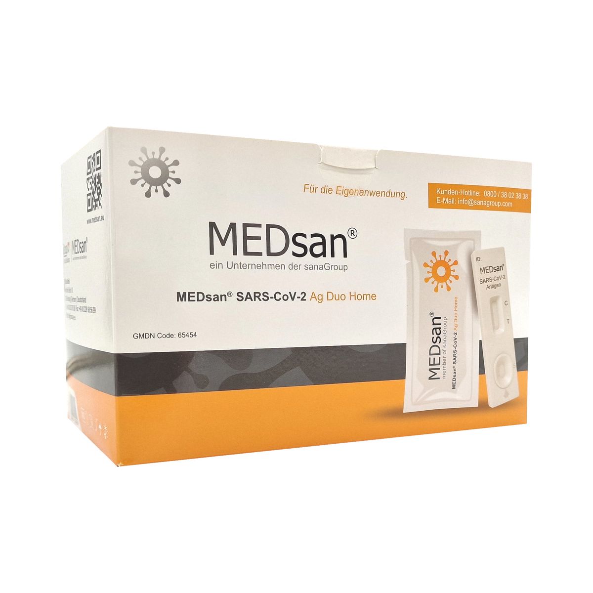 Medsan SARS-CoV-2 Ag Duo Home 25x