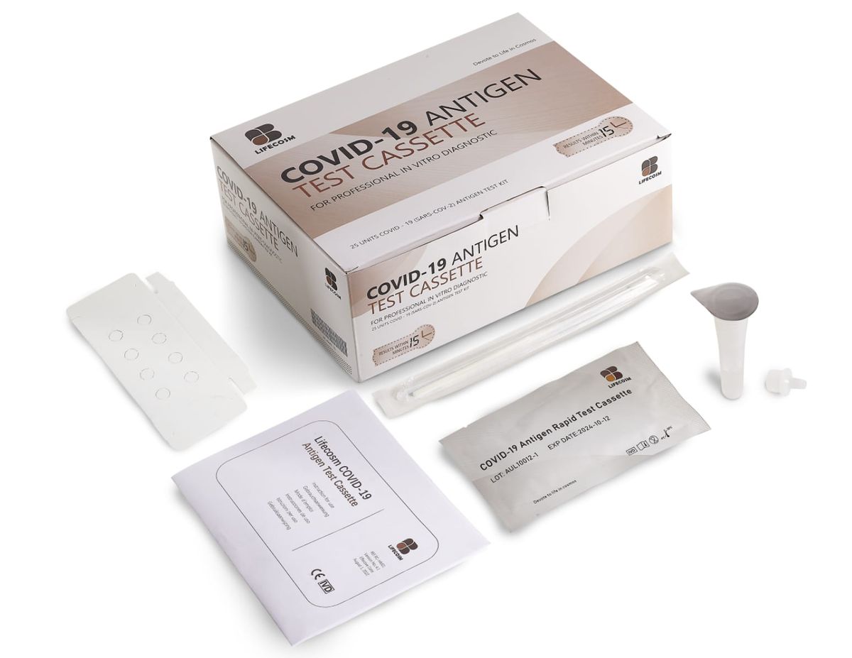 Lifecosm Covid-19 Antigen Tests 25 pcs. Lifecosm Covid-19 Antigen Tests 25 pcs.