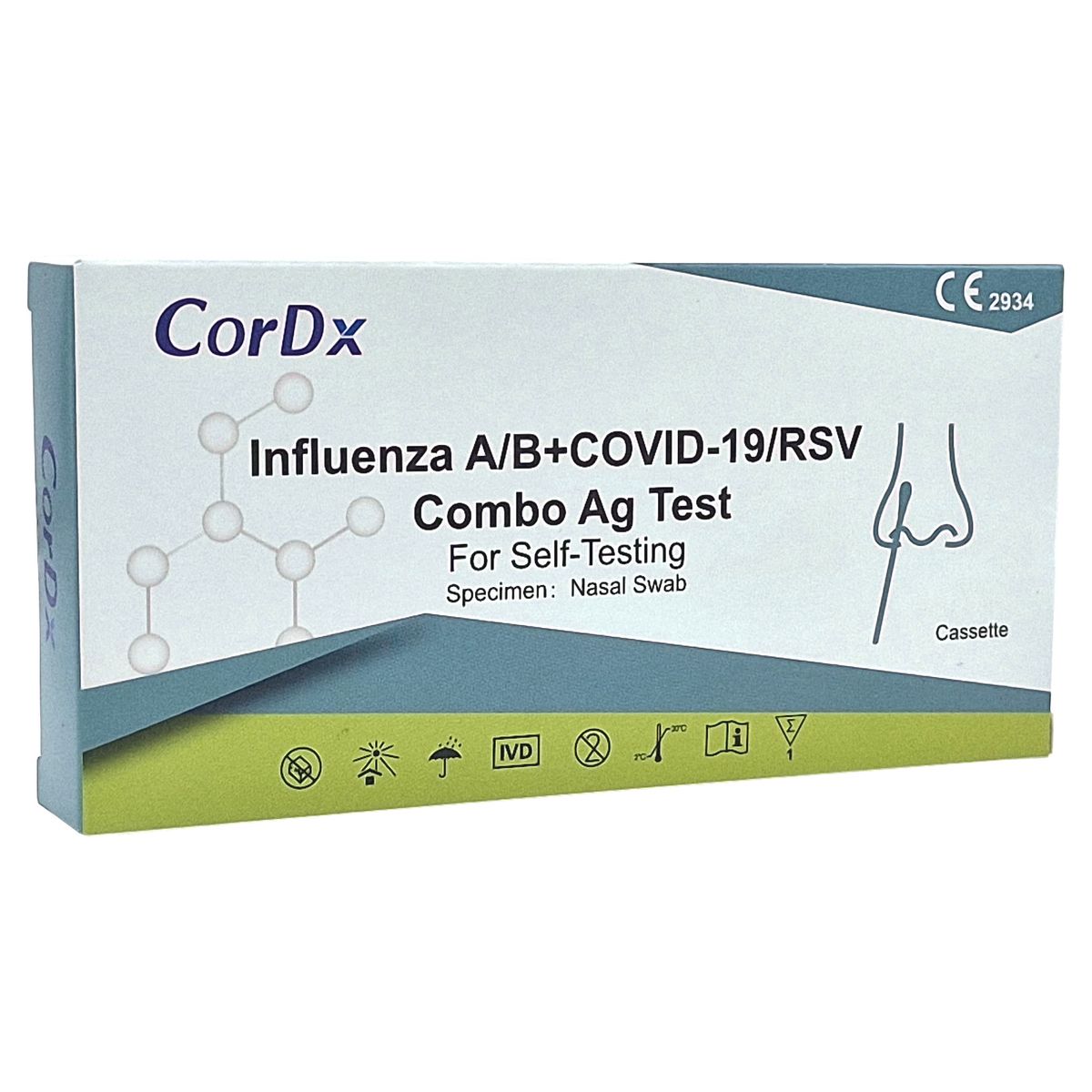 CorDx Influenza A/B + Covid-19 + RSV Combo Ag Test CorDx Influenza A/B + Covid-19 + RSV Combo Ag Test