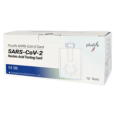 Pluslife SARS-CoV-2 POC-NAT test kit 10 pieces