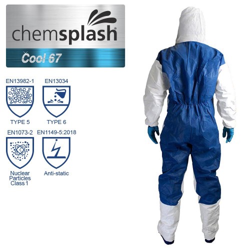 Chemsplash Cool 67 Coverall Cat. III Type 5/6
