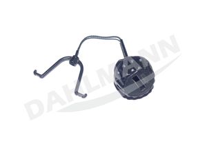 Stihl Original Einfüllkappe - Kunststoff, Schwarz/Weiß - Tankdeckel für Standard Motorsägen