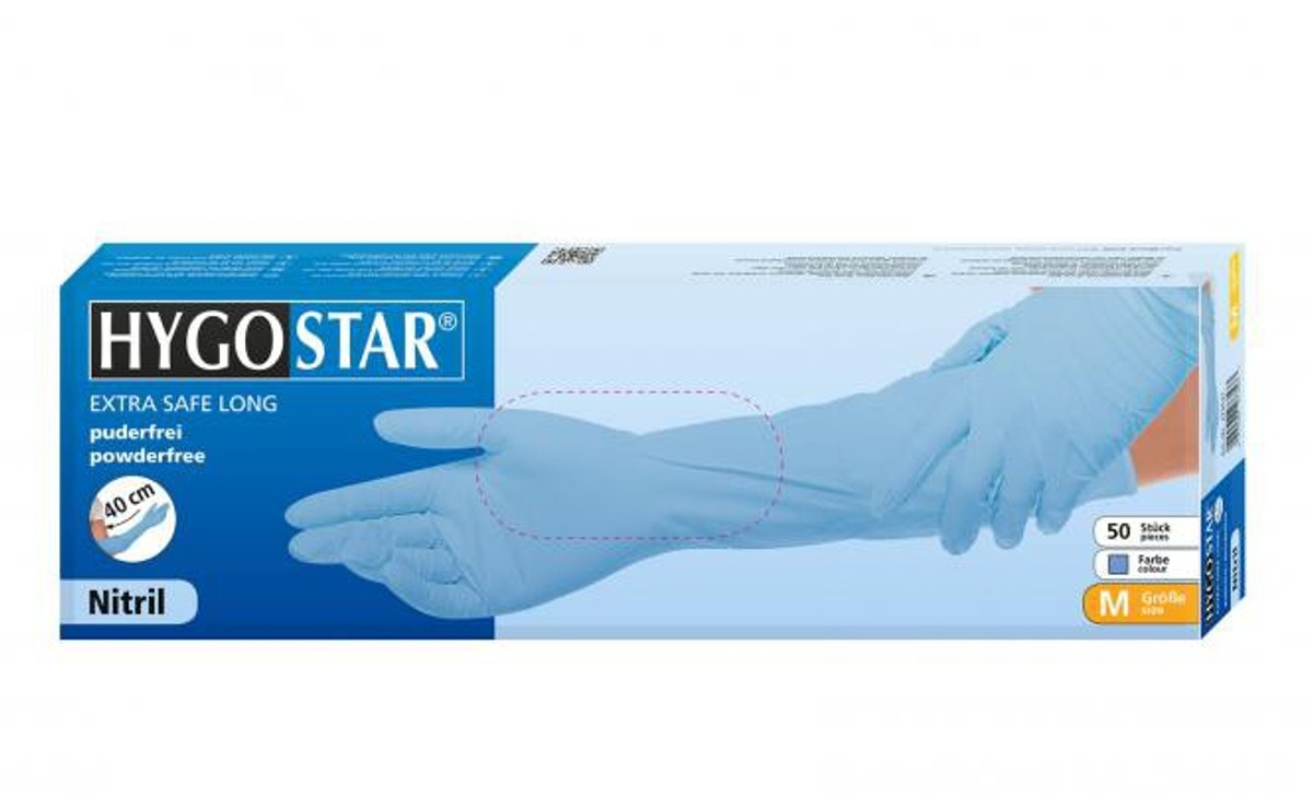 Nitril Handschuhe EXTRA stark Schwarz in Fellbach