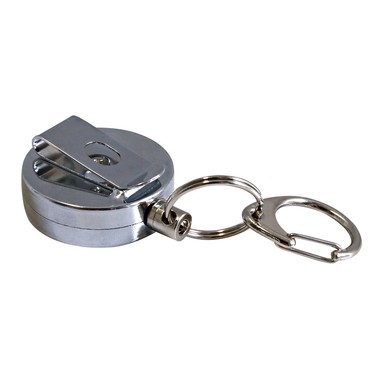 Person trägt Handschuh am Handgelenk mit Ring, Zugband zum Zipper am Gürtel Person trägt Handschuh am Handgelenk mit Ring, Zugband zum Zipper am Gürtel