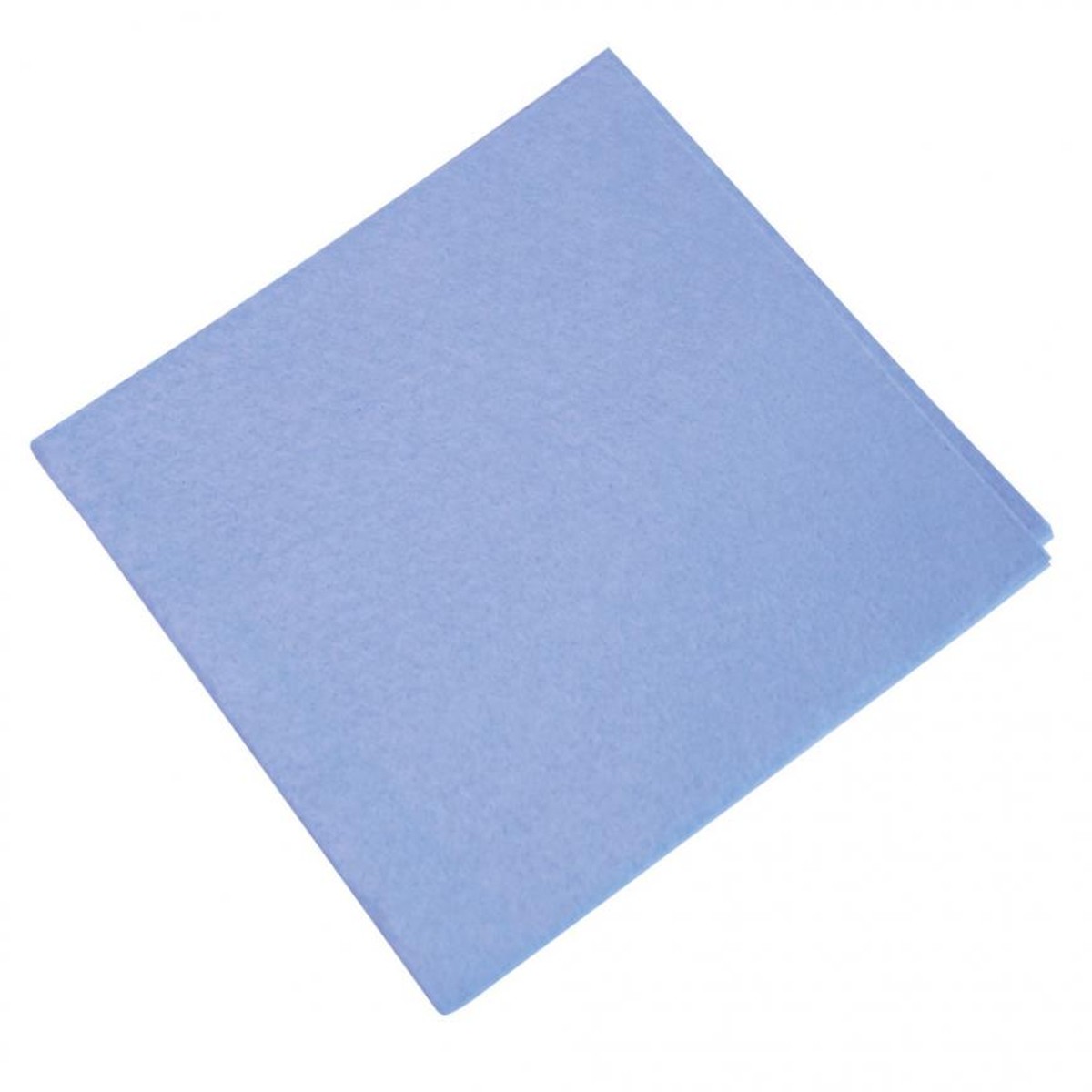Blaues Mehrzwecktuch, flach liegend, Ansicht von schraeg oben Blaues Mehrzwecktuch, flach liegend, Ansicht von schraeg oben