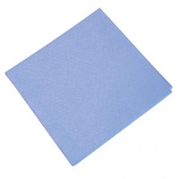 Blaues Mehrzwecktuch, flach liegend, Ansicht von schraeg oben