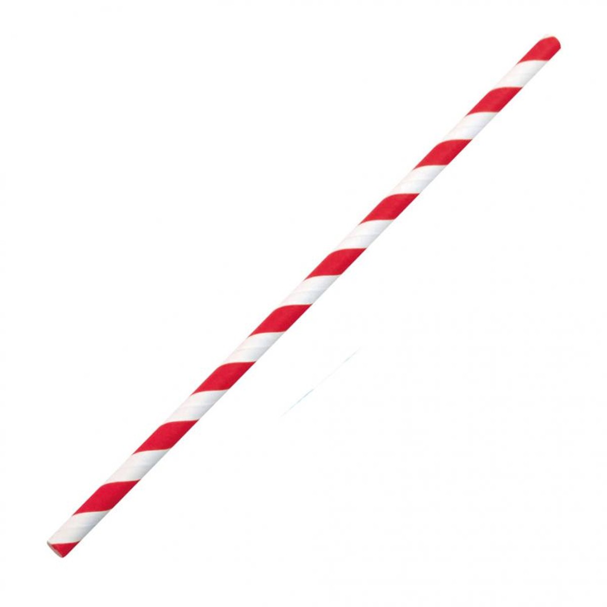 BIO Papier-Strohhalm, Getränke-Halm, Bio-Trinkröhrchen, Cocktail Trinkhalm gepunktet/gestreift, 19,5 cm, fest