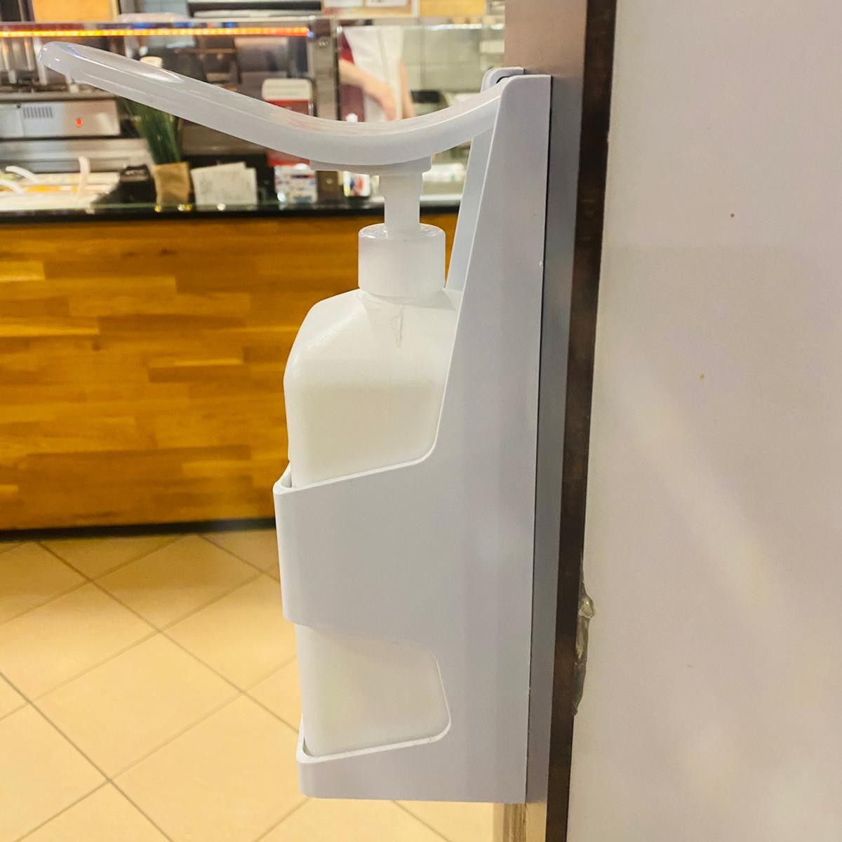 Seifenspender zum Kleben o. Schrauben 1 Liter Flasche Seifenspender zum Kleben o. Schrauben 1 Liter Flasche