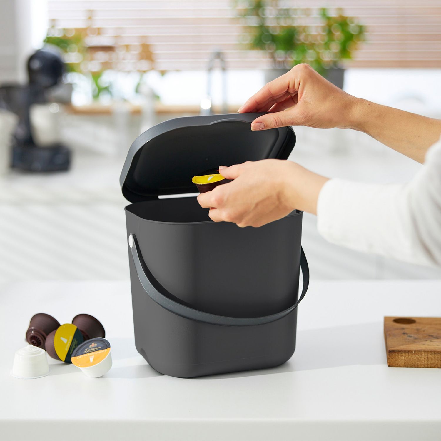Poubelle à compost 6 l ALBULA