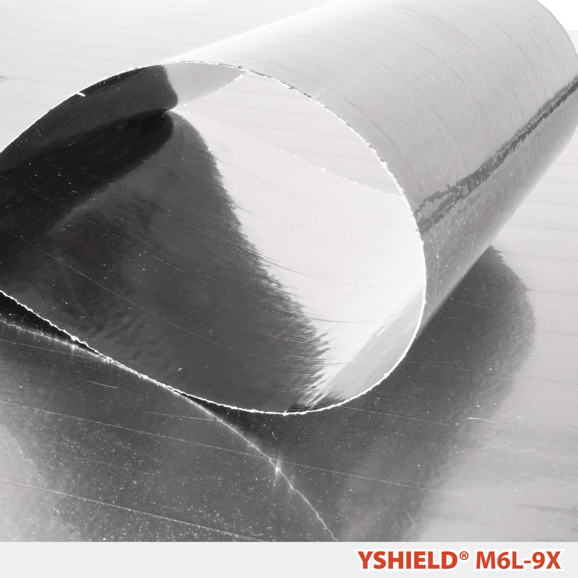 YSHIELD® M6L-9X | Sechslagige Magnetfeld-Abschirmfolie | Breite 90 cm | 1 Meter