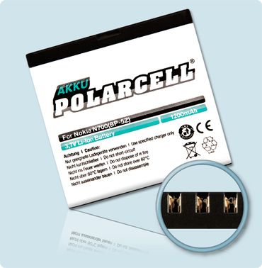 PolarCell Li-Ion Akku Nokia 700