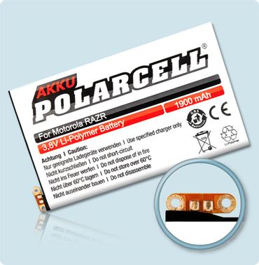 PolarCell Li-Polymer Akku Motorola RAZR