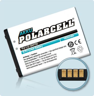 PolarCell Li-Ion Akku LG GM750