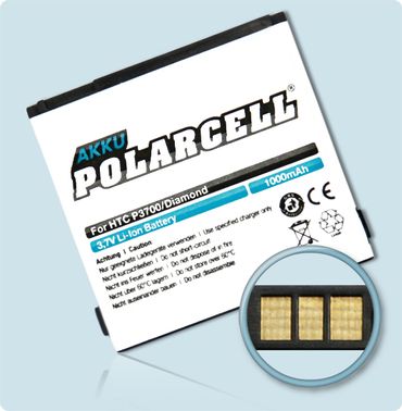 PolarCell Li-Ion Akku HTC P3700