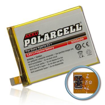 PolarCell Li-Polymer Akku Sony Xperia Z3+
