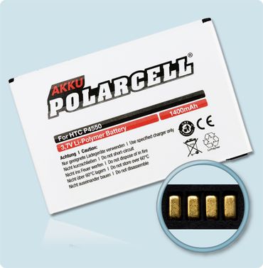 PolarCell Li-Polymer Akku HTC P4550