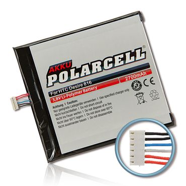 PolarCell Li-Polymer Akku HTC Desire 816