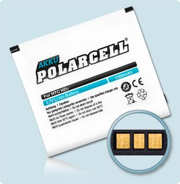 PolarCell Li-Ion Akku HTC HD2