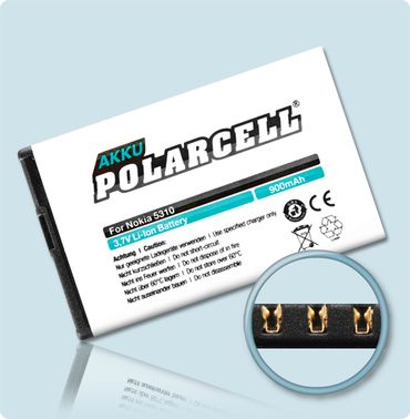 PolarCell Li-Ion Akku Nokia 5310