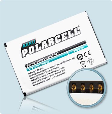 PolarCell Li-Ion Akku Motorola Defy