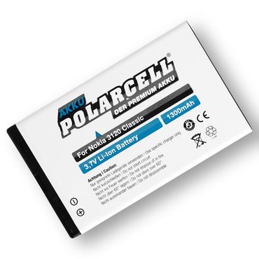 PolarCell Li-Ion Akku Nokia 3120 classic