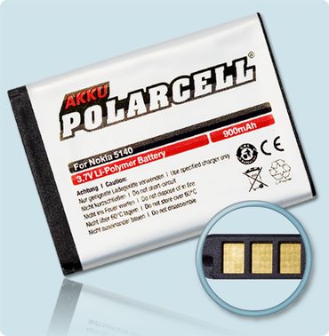 PolarCell Li-Polymer Akku Nokia 5140